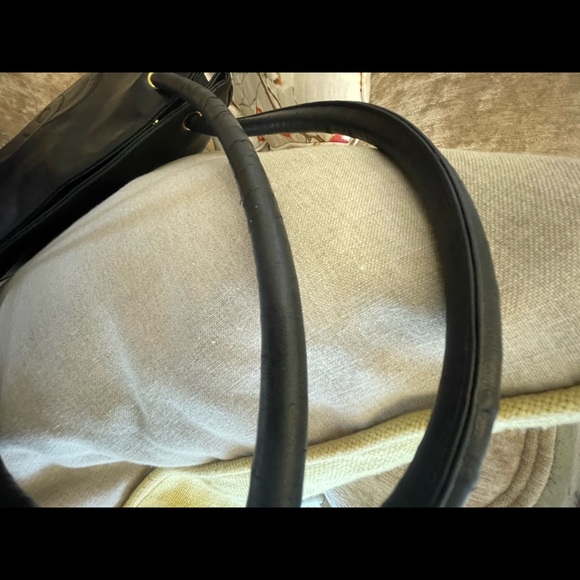 Authentic VINTAGE CHANEL NORTH SOUTH TOTE IN GOOD USED CONDITION - Picture 14 of 16